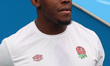England's Maro Itoje of Saracens is warming up before kick-off during the Guinness 6 Natio...