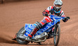 Harry McGurk is riding for the Belle Vue Colts during the Belle Vue Aces Media Day at the...