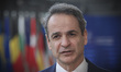 Prime Minister of Greece Kyriakos Mitsotakis attends the Special EU Summit. The  European...
