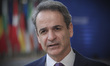 Prime Minister of Greece Kyriakos Mitsotakis attends the Special EU Summit. The  European...