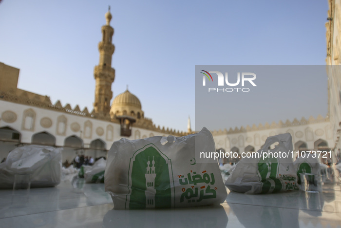Iftar Event At Egypt's Al-Azhar Mosque