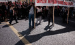 Students are demonstrating against the government-promoted bill for the establishment of n...