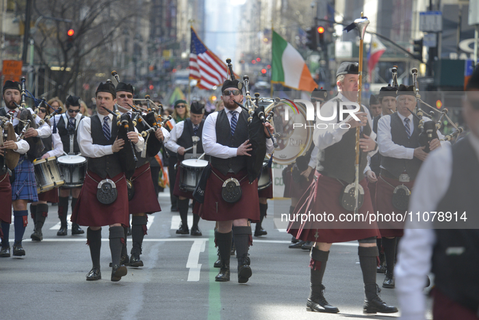 Patrick's Day Parade In New York, United States
