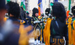 The New York City Police Department Emerald Society Band is marching in the St. Patrick's...