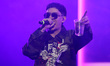 Mexican singer Junior H is performing during the second day of the Ibero-American Music Fe...
