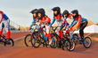 Riders are competing in the 2024 USA Cycling Elite BMX National Championships at the Rock...