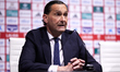 Alfredo Garcia Amado, the Managing Director of Granada CF, is speaking to the media during...