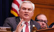 Chairman James Comer (R-KY) is seen attending a House Oversight Committee hearing on Hunte...