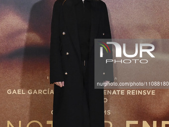 Angela Fontana is attending the photocall for the movie ''Another End'' at the Barberini Cinema in Rome, Italy, on March 20, 2024. (
