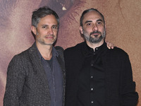 Gael Garcia Bernal and Piero Messina are attending the photocall for the movie ''Another End'' at the Barberini Cinema in Rome, Italy, on Ma...