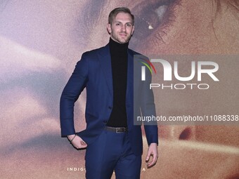 Michael Maggi is attending the photocall for the movie ''Another End'' at the Barberini Cinema in Rome, Italy, on March 20, 2024. (