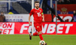 Danil Glebov of Russia in action during the international friendly match between Russia an...