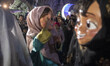Iranian street artists are dressing as life-size dolls and dancing in a park in downtown T...