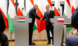 President of Poland Andrzej Duda meets the President of Hungary Tamás Sulyok as the heads...