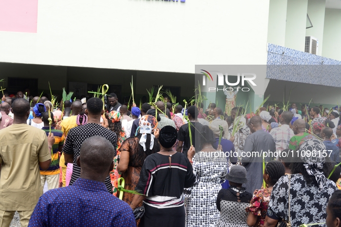 Palm Sunday In Lagos Nigeria