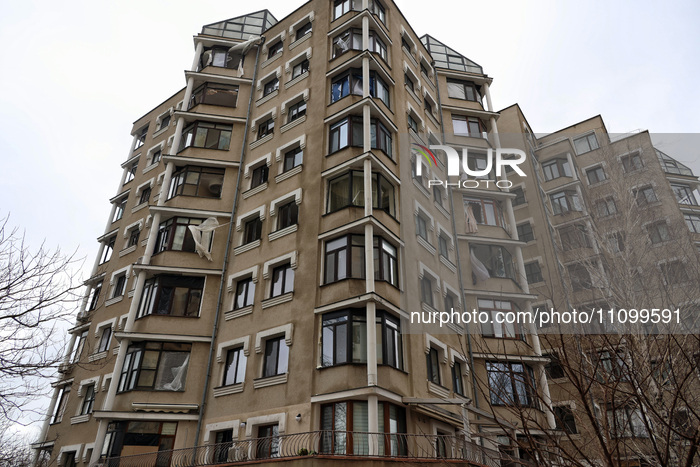 Aftermath of missile attack on Odesa on March 26, 2024