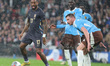 Ivan Toney of Brentford, England, is in action during the International Friendly soccer ma...