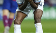Victor Osimhen centre-forward of Napoli and Nigeria lament a failed occasion during the UE...