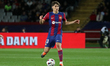 Pau Cubarsi is playing in the match between FC Barcelona and UD Las Palmas for week 30 of...