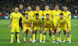 The Las Palmas team is playing against FC Barcelona in the week 30 match of LaLiga EA Spor...