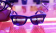 Ray-Ban Meta smart glasses, which are equipped with cameras and speakers, are being exhibi...