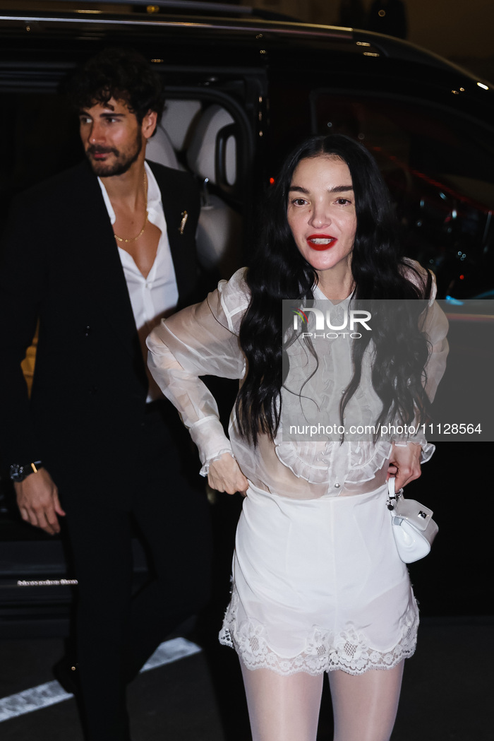 Celebrity Arrivals At The Party After The Opening Of The Dal Cuore Alle Mani Dolce&Gabbana Exhibition In Milan