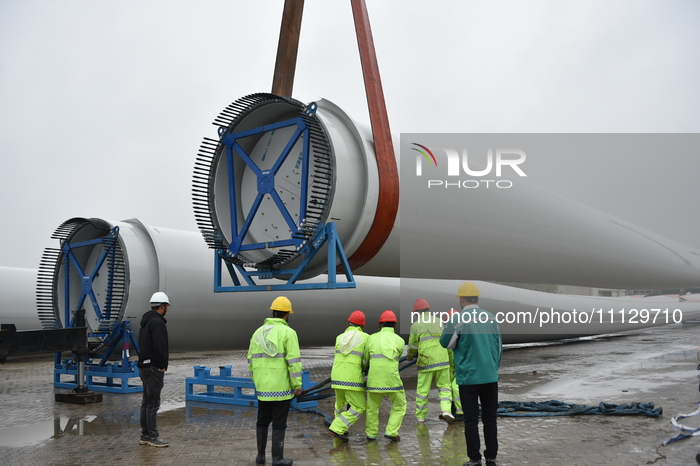 Wind Turbine Blades Trade in Yangzhou