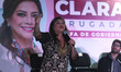 Clara Brugada, the Head of Government candidate for the ''Juntos Hagamos Historia'' coalit...