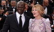 Djimon Hounsou and guest 
 attends the opening ceremony and 'Grace of Monaco' premiere at...