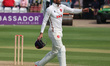 Feroze Khushi of Essex is playing during day two of the Vitality County Championship - Div...