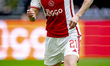 Branco van den Boomen of Ajax is playing in the match between Ajax and Twente at the Johan...