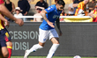Giuseppe Pezzella of Empoli FC is playing in the Serie A TIM match between US Lecce and Em...