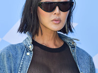 Chriselle Lim arrives at the 7th Annual REVOLVE Festival 2024 during the 2024 Coachella Valley Music And Arts Festival - Weekend 1 - Day 2 h...