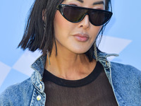 Chriselle Lim arrives at the 7th Annual REVOLVE Festival 2024 during the 2024 Coachella Valley Music And Arts Festival - Weekend 1 - Day 2 h...