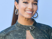Yovanna Ventura arrives at the 7th Annual REVOLVE Festival 2024 during the 2024 Coachella Valley Music And Arts Festival - Weekend 1 - Day 2...