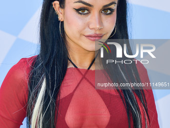 Tarayummy arrives at the 7th Annual REVOLVE Festival 2024 during the 2024 Coachella Valley Music And Arts Festival - Weekend 1 - Day 2 held...