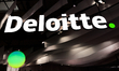 The Deloitte Touche Tohmatsu Limited logo is being displayed at their pavilion during the...
