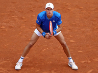 Matteo Arnaldi is playing against Marco Trungelliti in the round of 16 of the Barcelona Open Banc Sabadell, 71st Conde de Godo Trophy, at th...