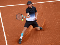 Marco Trungelliti is playing against Matteo Arnaldi in the round of 16 of the Barcelona Open Banc Sabadell, 71st Conde de Godo Trophy, at th...