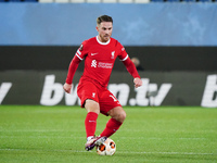 Alexis Mac Allister of Liverpool FC is playing in the UEFA Europa League quarter-finals second leg football match against Atalanta BC at Gew...