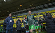 Ben Gibson of Norwich City is on the pitch during the Sky Bet Championship match between N...
