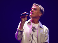 Michael W. Smith performs during Franklin Graham 'God Loves You' tour in Tauron Arena in Krakow, Poland on April 11, 2024.  (