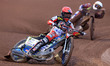 Jaimon Lidsey of Belle Vue ATPI Aces is competing during the Rotor Motor Oil Premiership m...