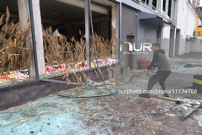 Kharkiv after nighttime Russian strike