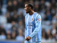 Haji Wright of Coventry City is looking on during the Sky Bet Championship match between Coventry City and Hull City at the Coventry Buildin...