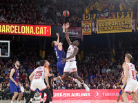 Jan Vesely and Moustapha Fall are playing in the first match of the Play-off of the Turkish Airlines Euroleague between FC Barcelona and Oly...
