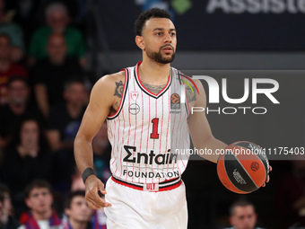Nigel Williams-Goss is playing in the match between FC Barcelona and Olympiacos Piraeus for Game 1 of the Play-off of the Turkish Airlines E...