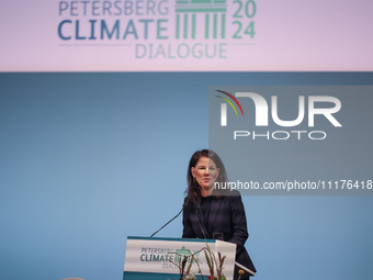 Annalena Baerbock, the Federal Minister for Foreign Affairs of Germany, and Mukhtar Babayev, the COP29 President-Designate & Minister of Eco...