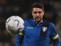 Ilario Monterisi of Frosinone Calcio is playing during the 34th day of the Serie A Championship between Frosinone Calcio and U.S. Salernitan...