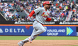 St. Louis Cardinals' Paul Goldschmidt #46 is rounding third base to score during the first...